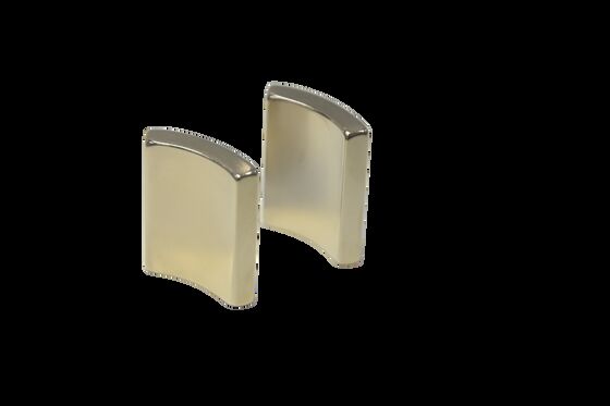 Neodymium Arc Magnets Customerized Magnetization Direction