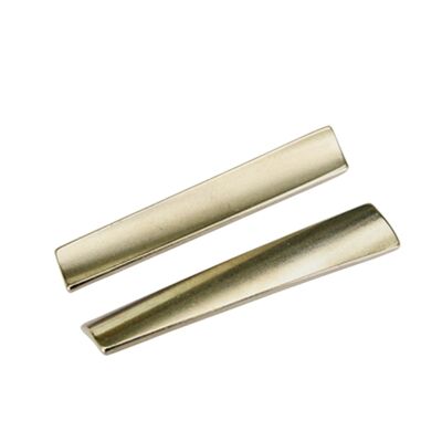 N52 Neodymium Permanent Magnets Skew Cut Industrial Sheet Magnets for Motor and Generator Applications