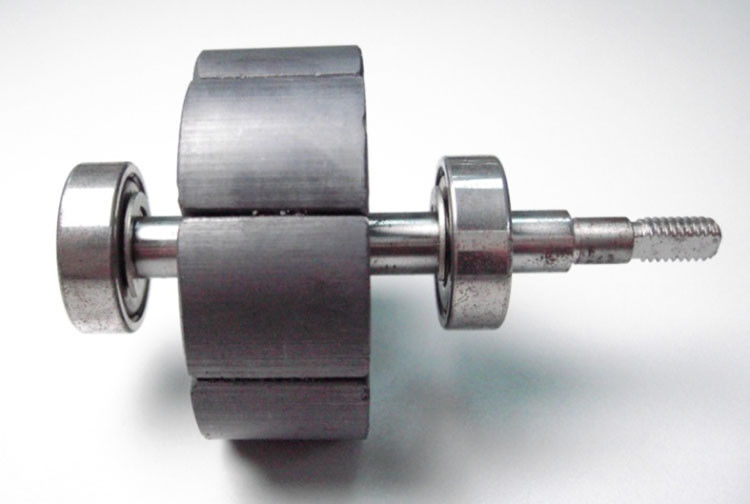 Shaft Magnetic Motor Assembly , AlNiCo Radial Ring Magnet ROHS REACH