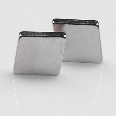 Good price High Strength N52 Neodymium Permanent Magnets Block Silver Color online