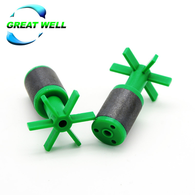 Good price Customized Ferrite Round Ring Magnets , ODM Magnetic Water Pump Rotor ROHS online